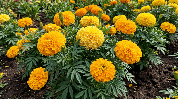tahi kotok tagetes erecta